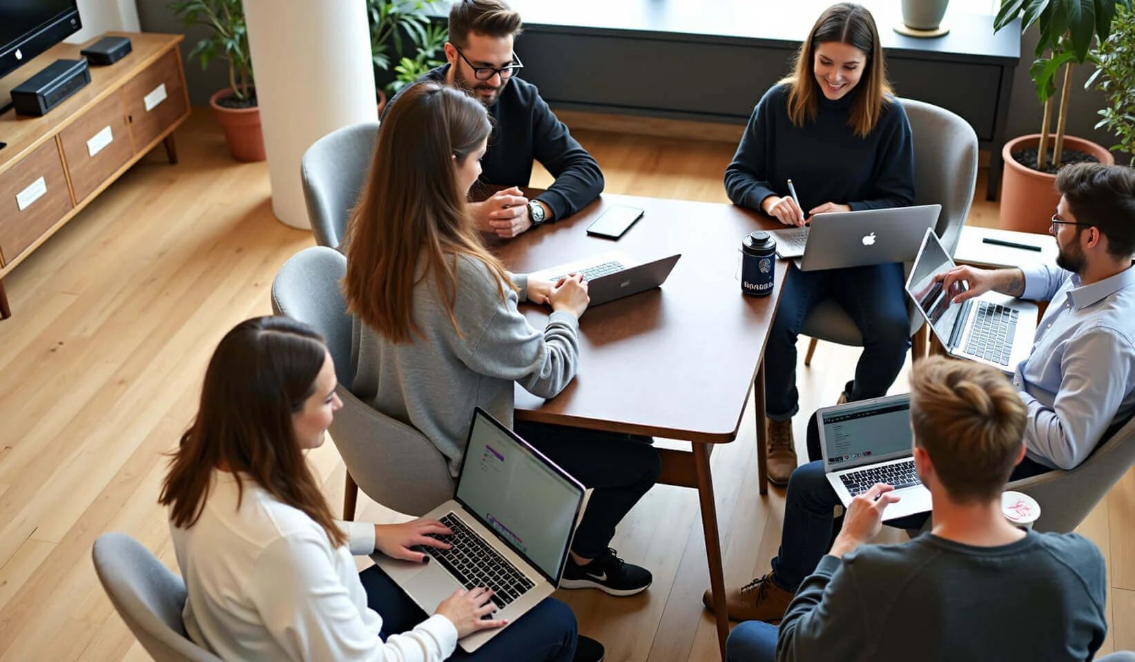 equipo-de-marketing-digital-trabajando-en-un-proyecto LimaRank, nosotros ayudamos a negocios a alcanzar sus metas